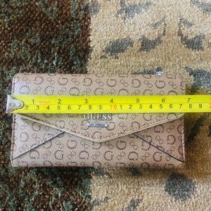 Beige Guess Wallet